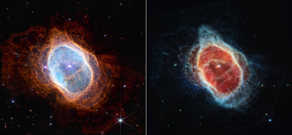 Southern Ring nebula James Webb