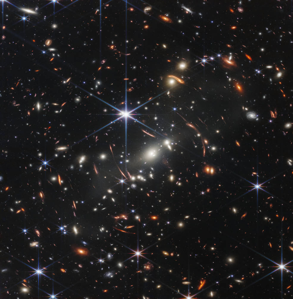 James Webb Space Telescope galaxy cluster